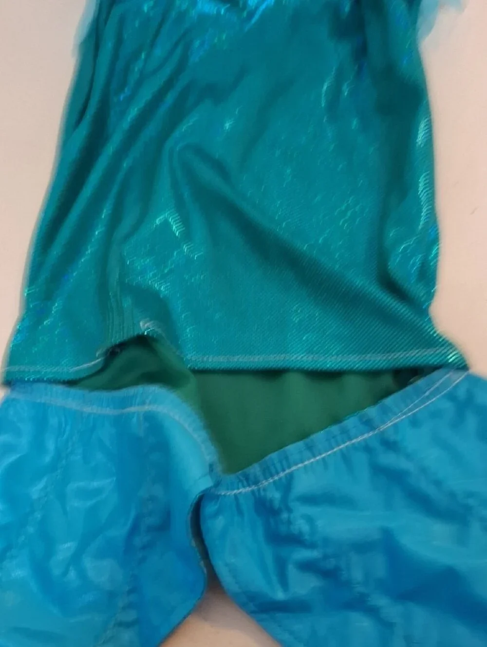 Melissa & Doug Blue and Teal Mermaid Role Play Costume Set
